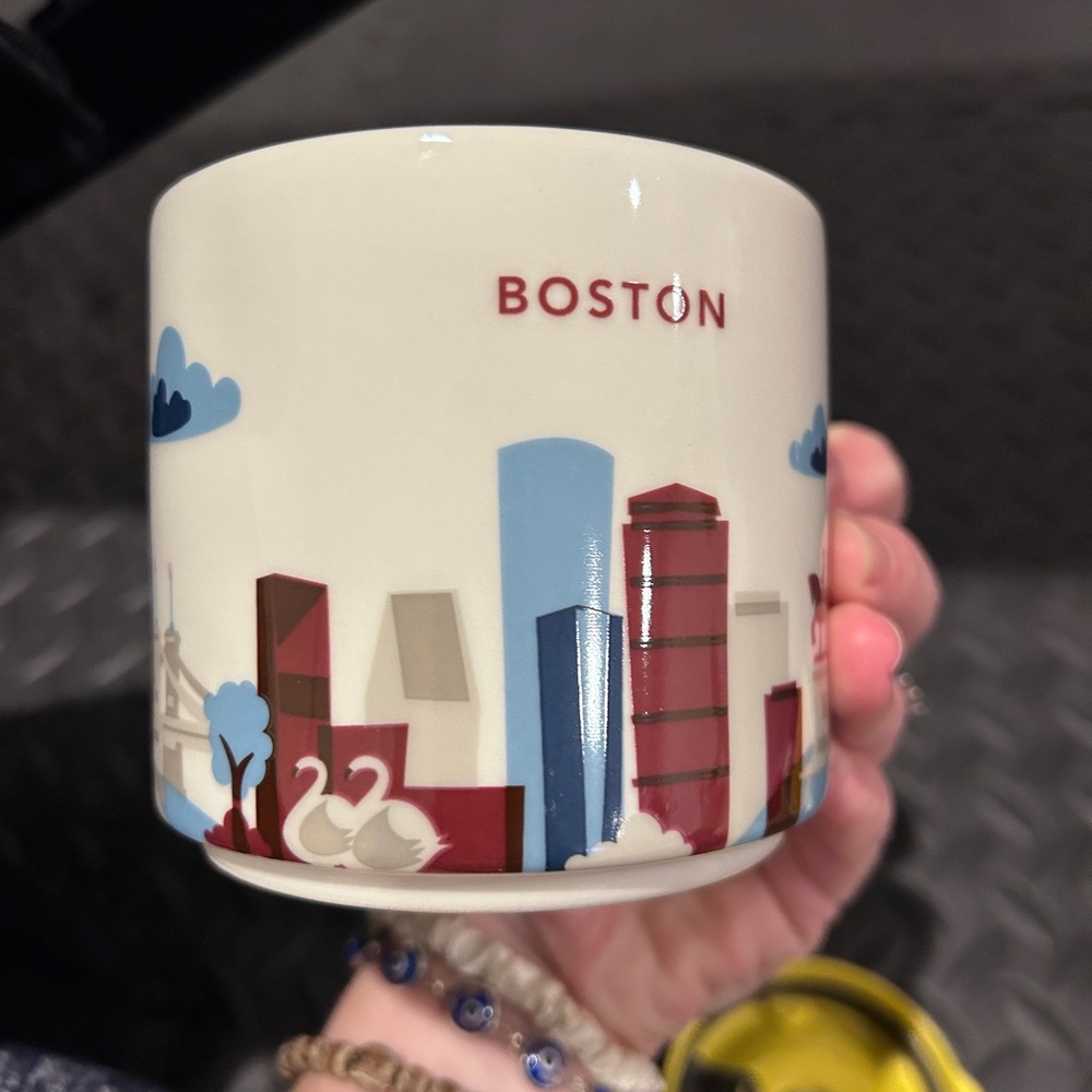 Starbucks “you are here” Boston Skyline Mug